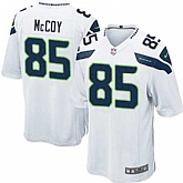Nike Men & Women & Youth Seahawks #85 McCoy White Team Color Game Jersey,baseball caps,new era cap wholesale,wholesale hats